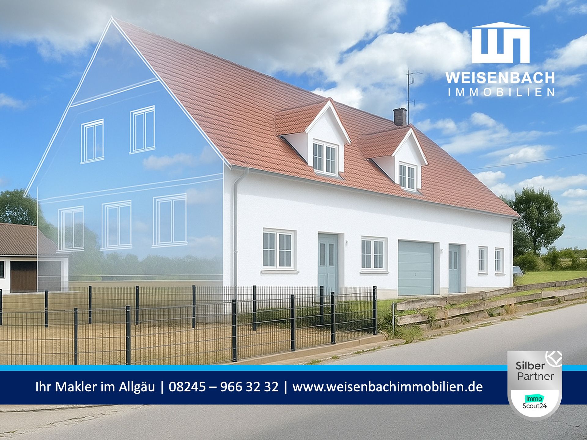 Haus kaufen in Rammingen Türkheim - mit Potenzial und großem Grundstück