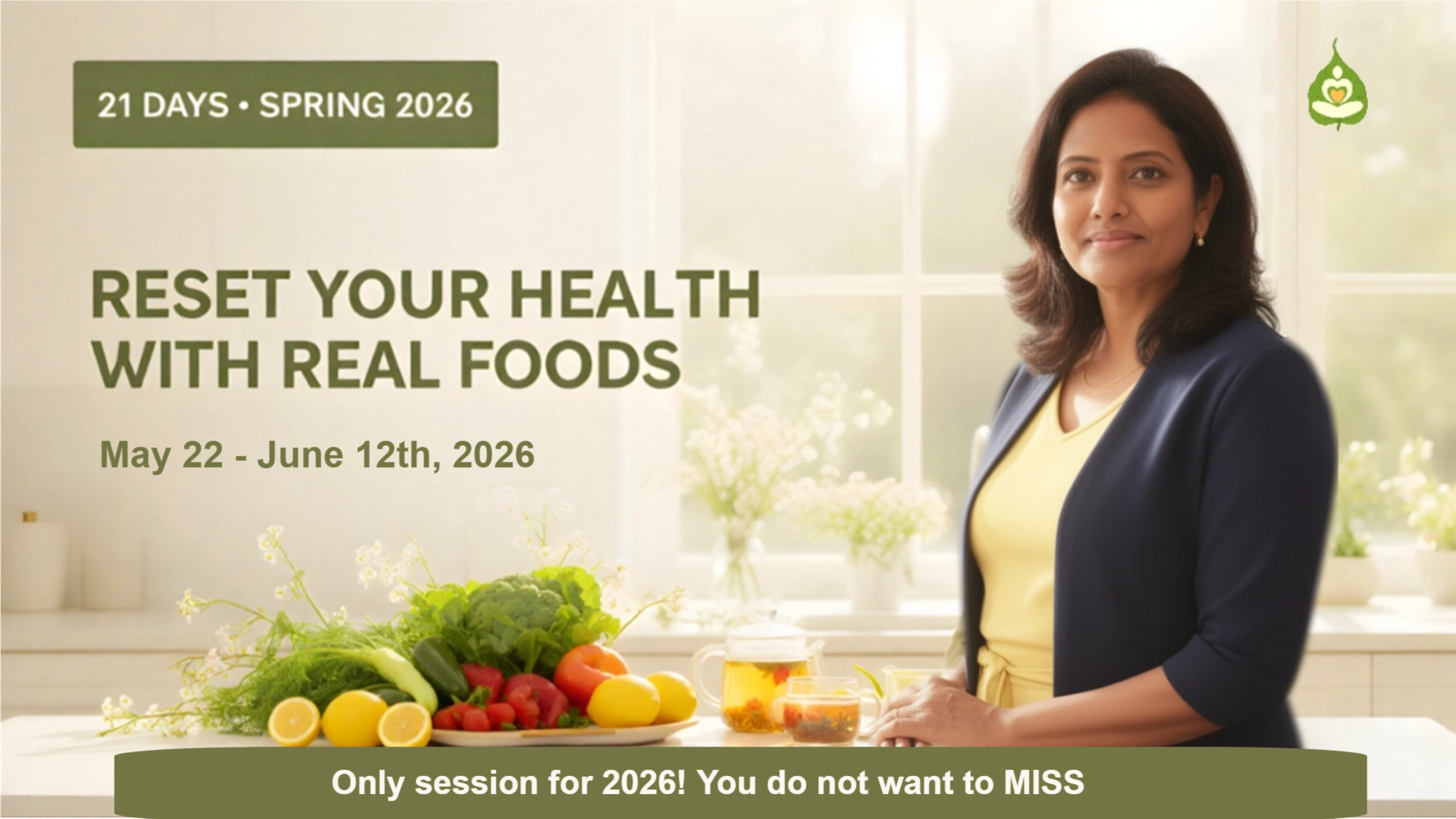 Reset Your Health with Real Foods