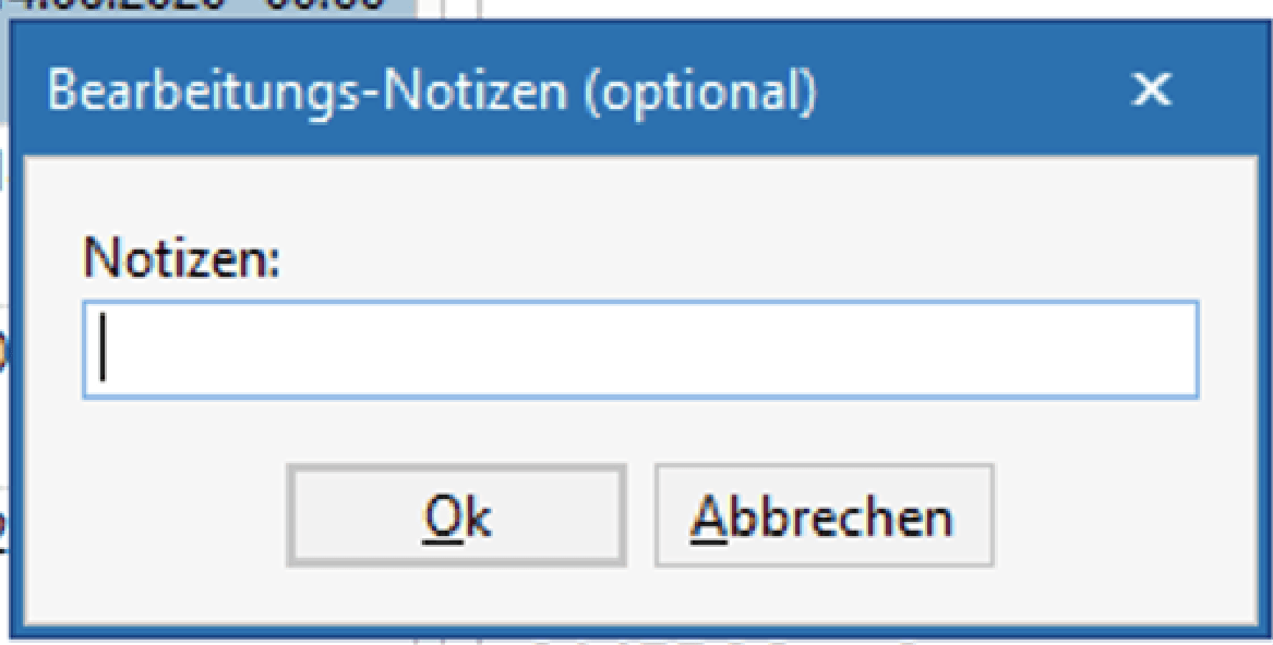 Notizen hinzufügen