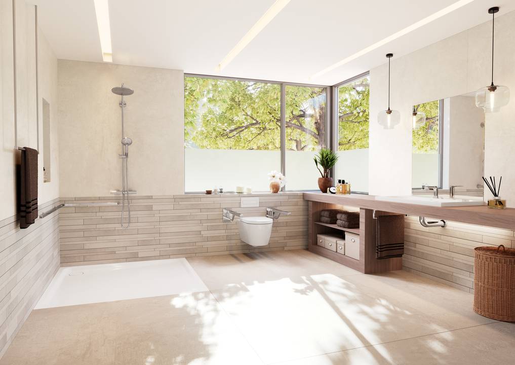 Barrierefreies Badezimmer - Barrierefrei heißt nicht designlos!
