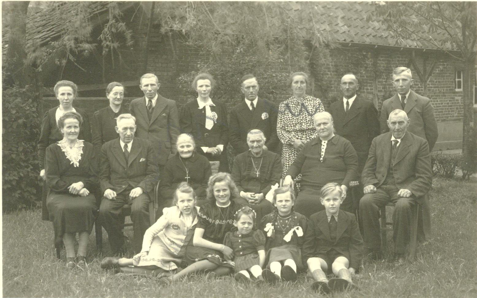 Grosses Fest - Viele Verwandte Familienforschung