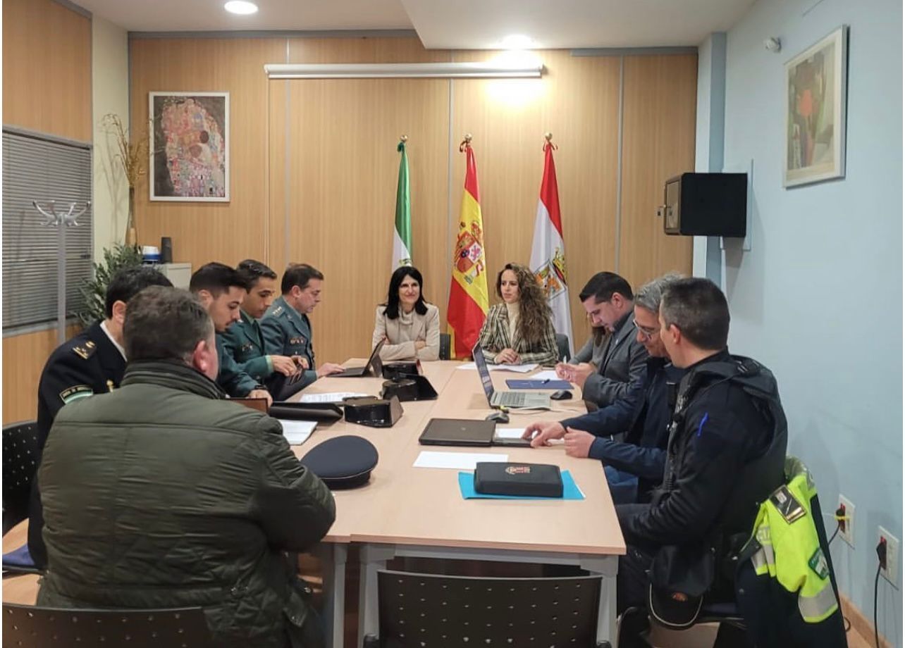 Imagen de una Junta Local de Seguridad en Santa Fe. Foto: PSOE