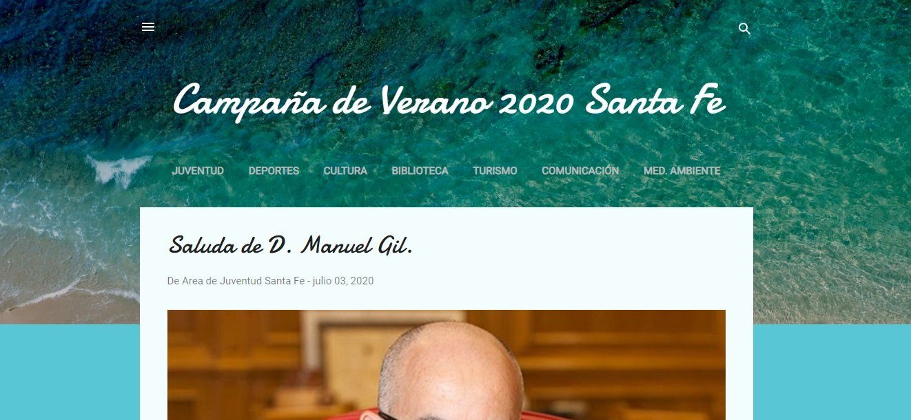 Imagen de la web de la Campaña de Verano 2020 Imagen de la web de la Campaña de Verano 2020