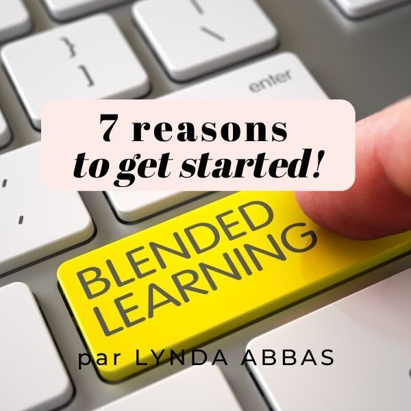 Blended Learning touch the key to get started