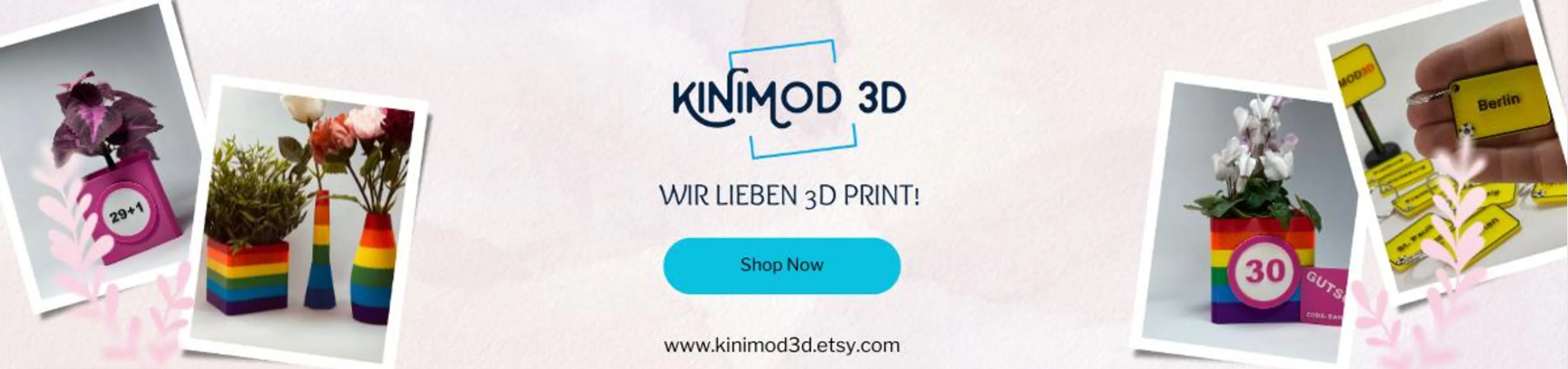 3D Geschenke für jeden Anlass gibt es bei Kinimod 3D
