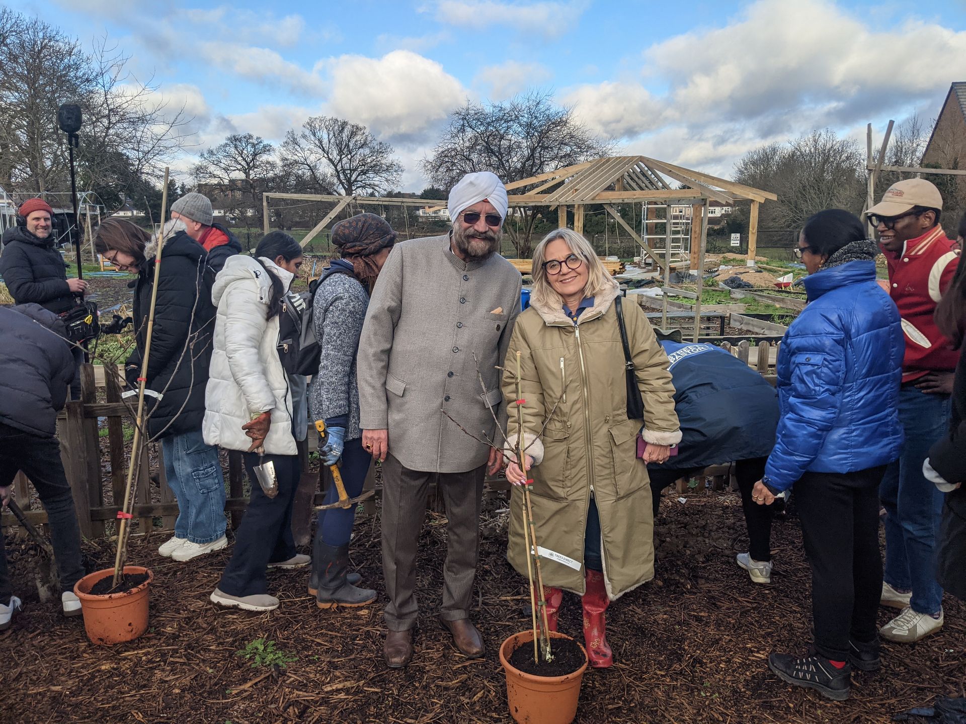 7th Jan. 2025. Faith Forums for London (FFL), on which Gopal sits, collaborating with the BBC for Holocaust Memorial Day.