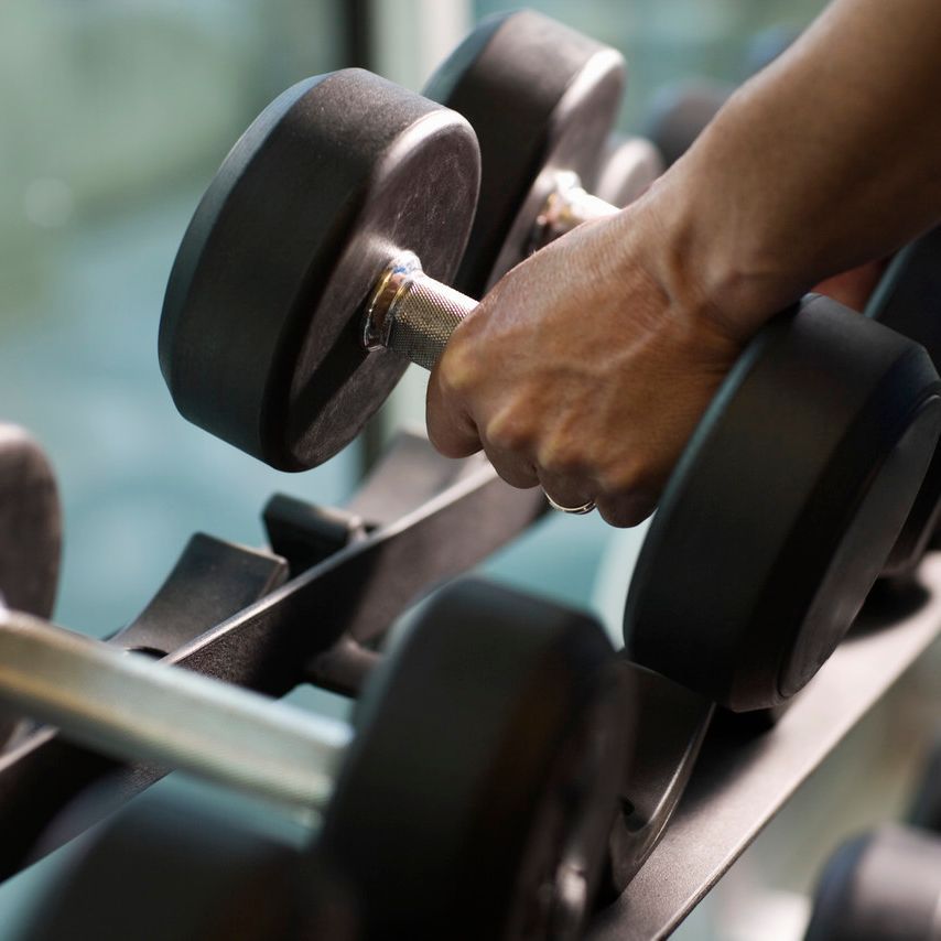 Ladies weight training