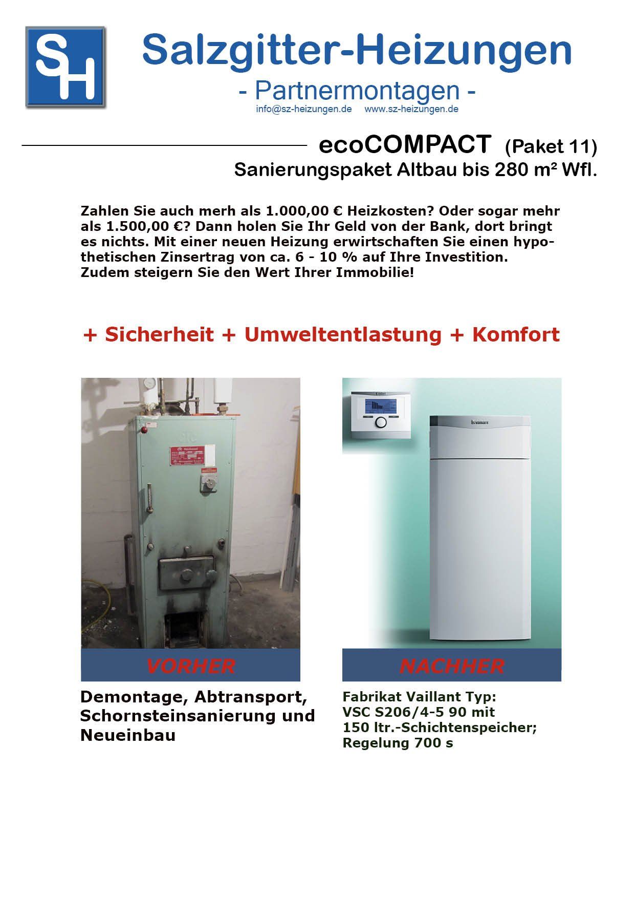 Salzgitter-Heizungen - unsere Angebote für Sie