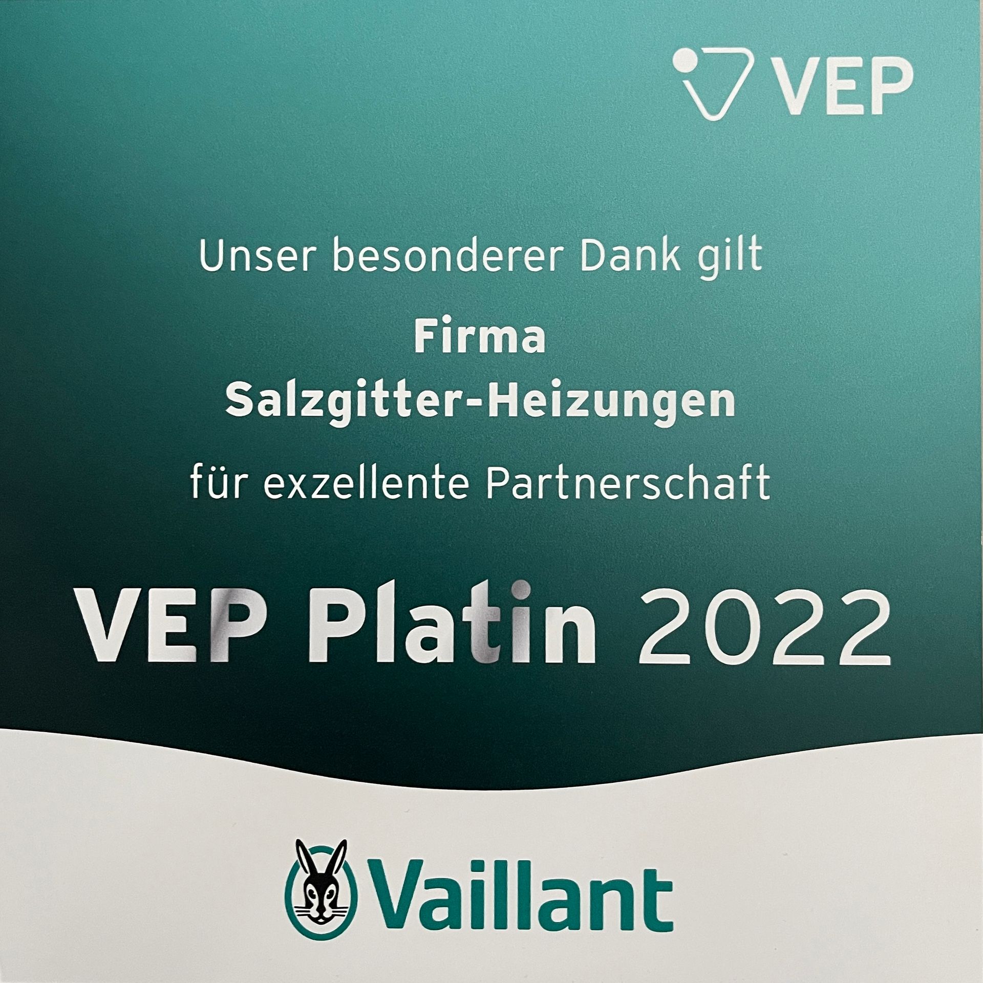 Vaillant - Salzgitter-Heizungen exzellente Partnerschaft 2022