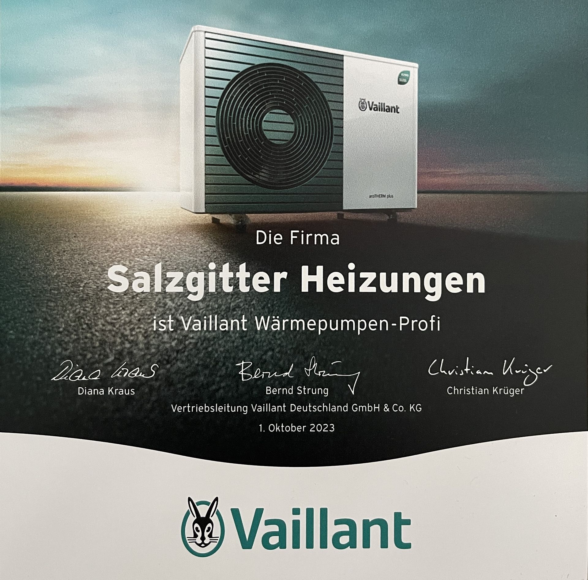 Salzgitter-Heizungen - Vaillant Wärmepumpen-Profi