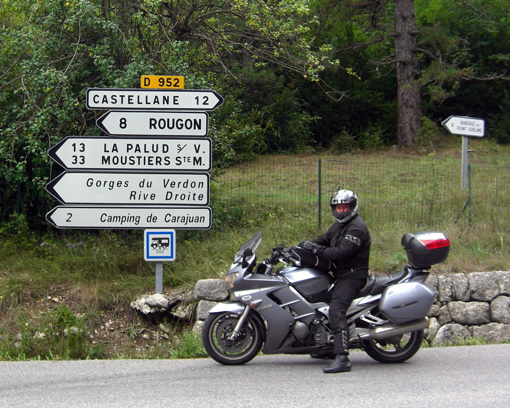 On the way to Verdon Gorges