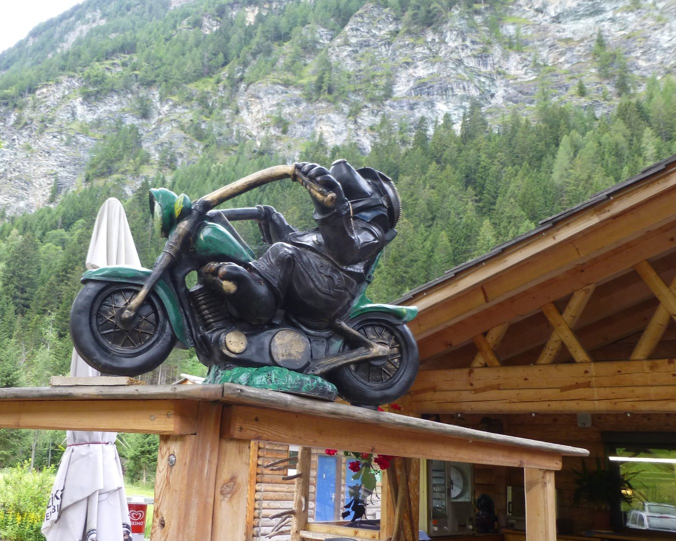 Cafe on the Grossglockner Pass
