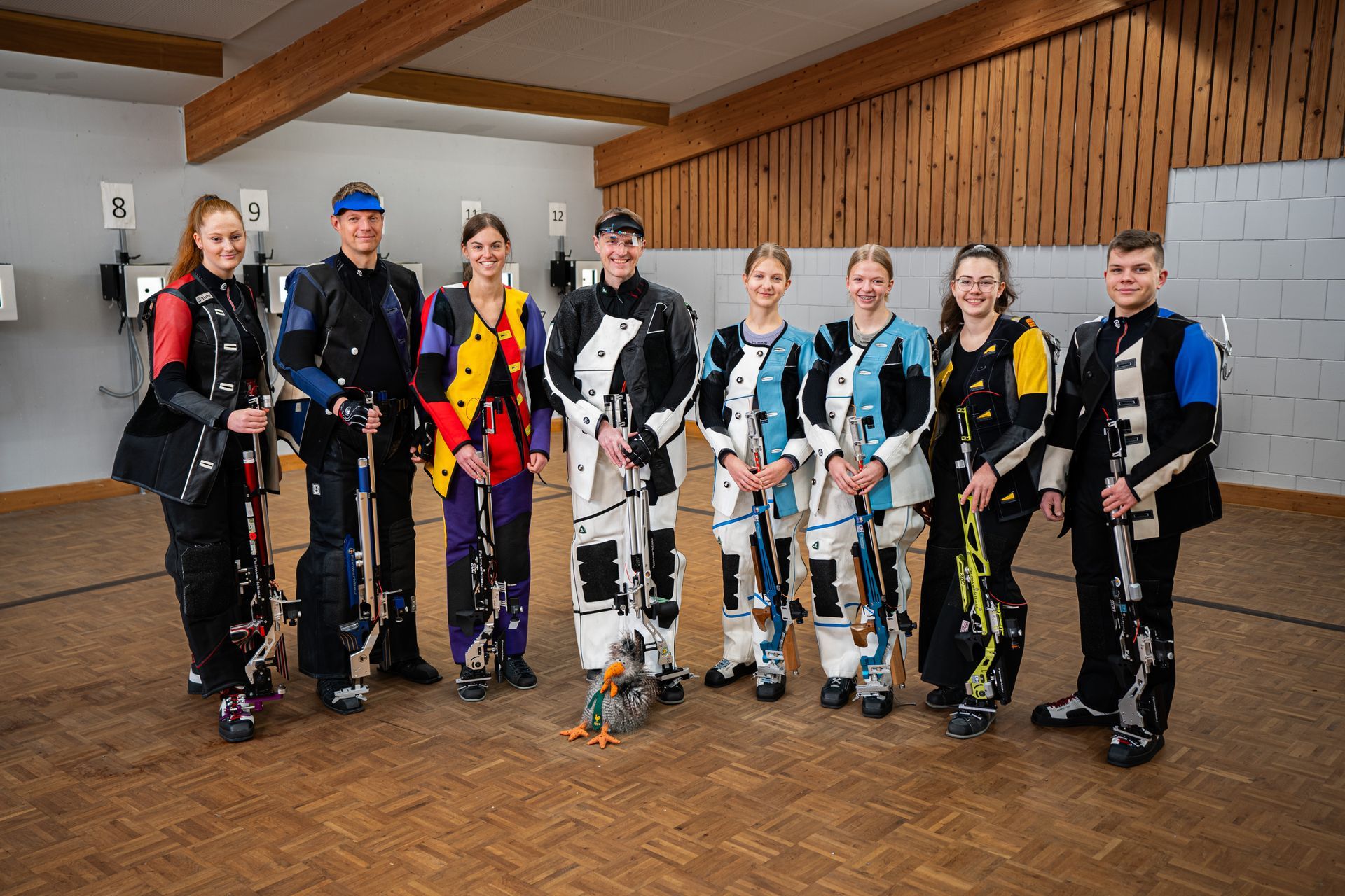 V.l.n.r.: Pia Goldmeyer, Ralf Lehmann, Mirjam Hebels, Björn Lünemann, Elisa Bruns, Melia Strüwing, Julia Haß und Wilko Merke