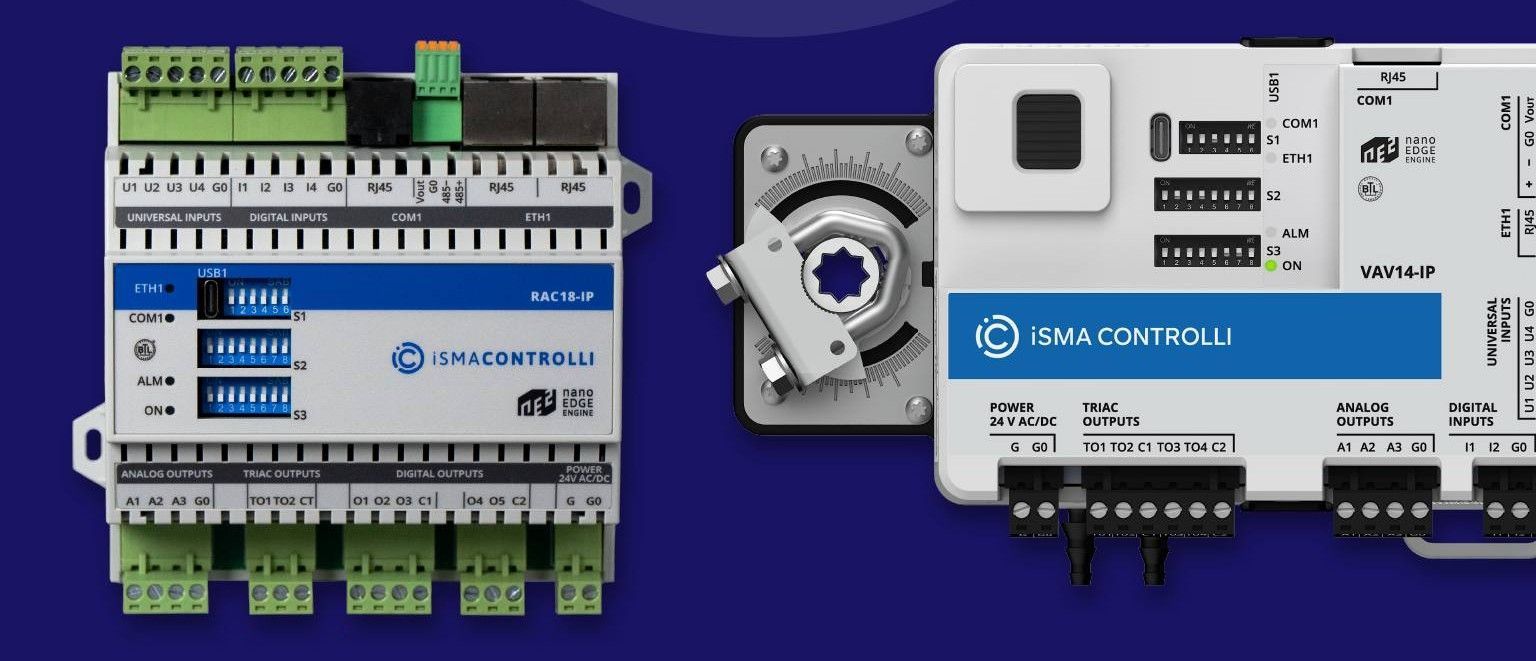 ISAM RAC18-IP and ISMA VAV14-IP