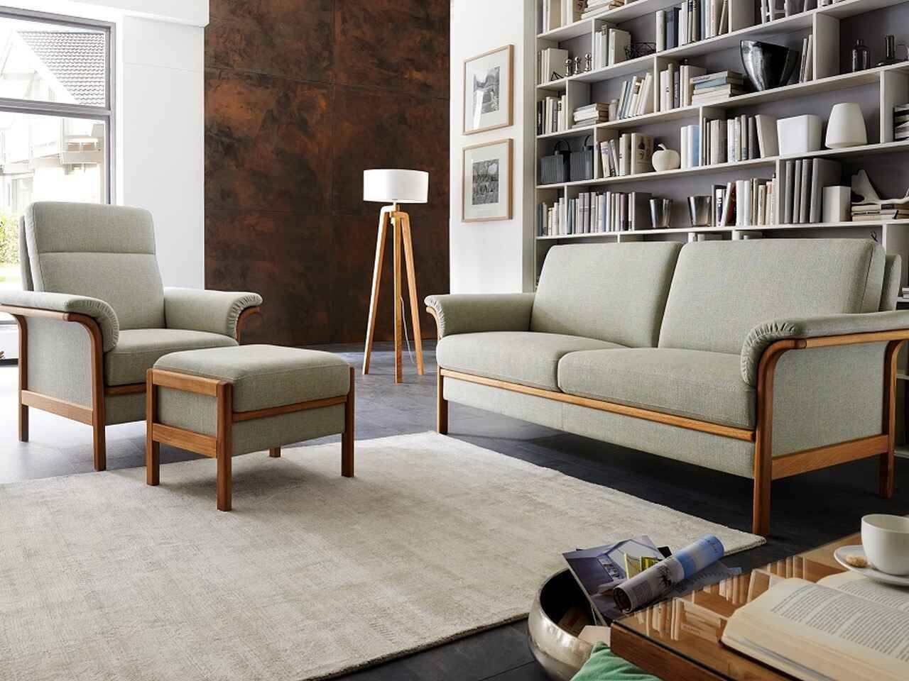 Gestell Garnitur Wemafa Lux Medico Royal 6800 Eiche cortina