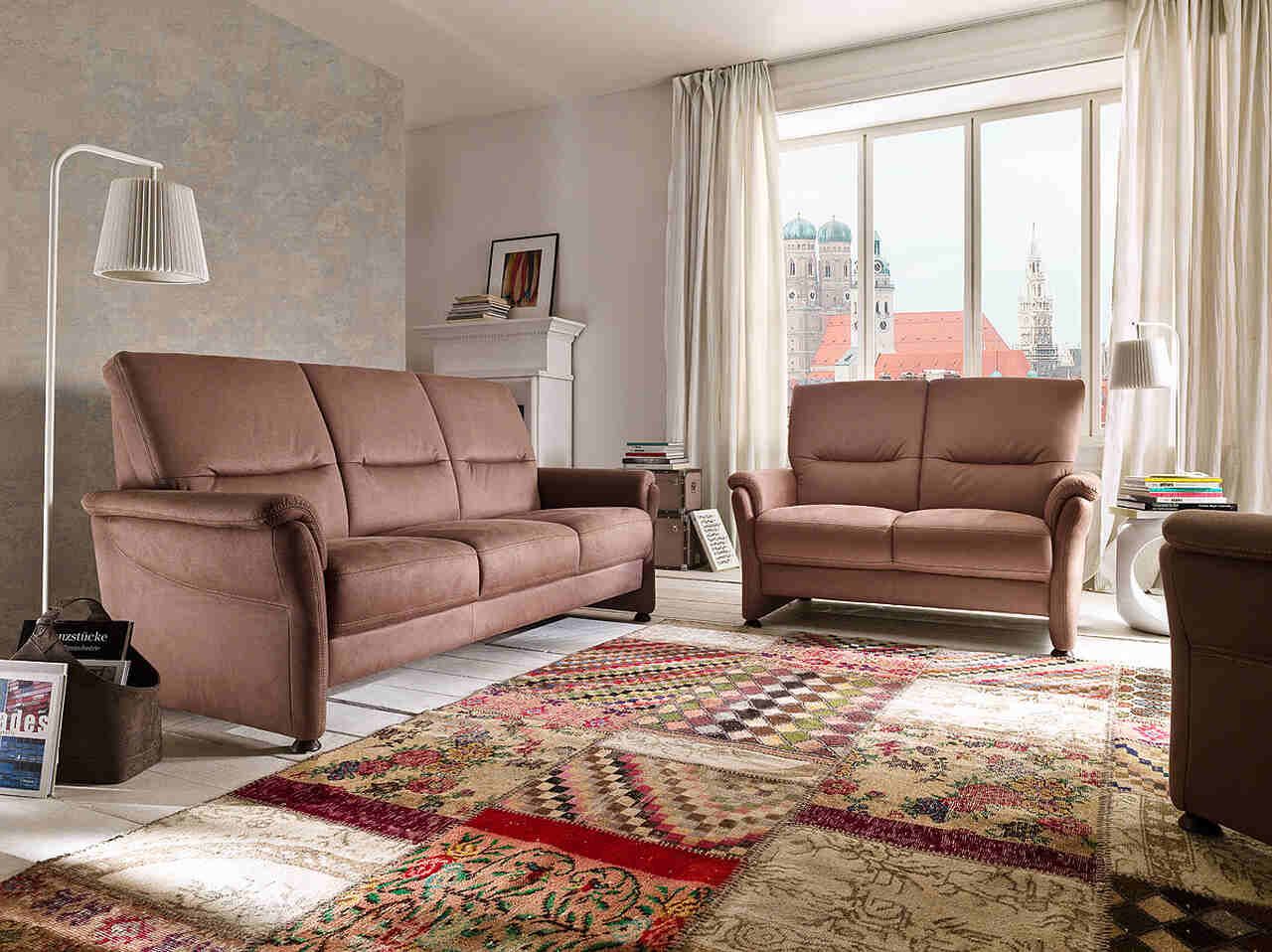 garnitur granada mikrofaser braun