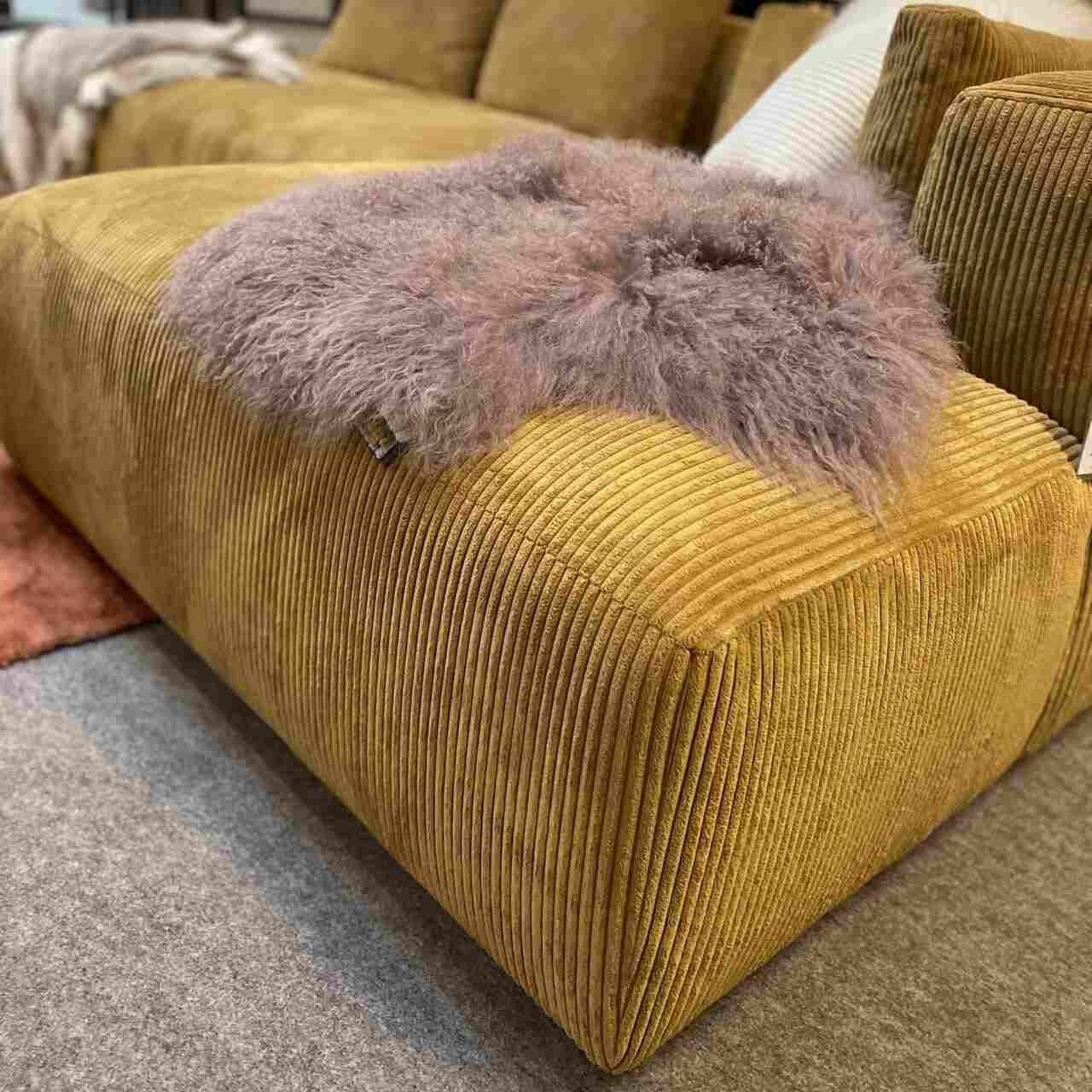 modulsofa cord vilmers gold gelb