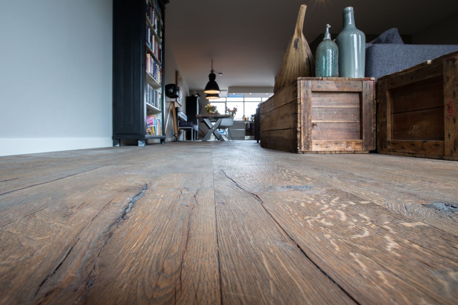 Winkler Holzdielen mit besonderer Ontario-Oberfläche