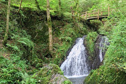 Wasserfall im Cochemer Enderttal, ca. 25 km