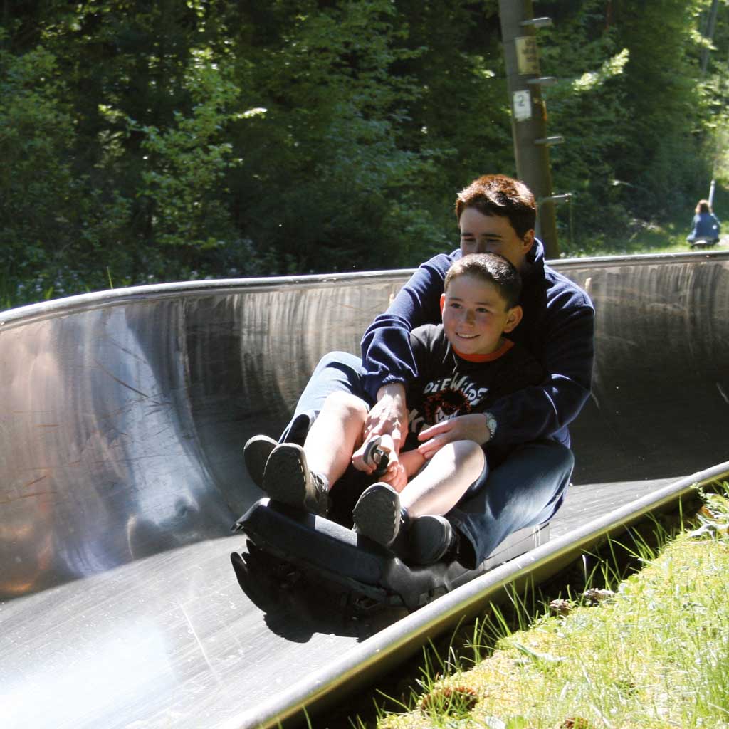 Sommerrodelbahn beim Wildpark in Daun