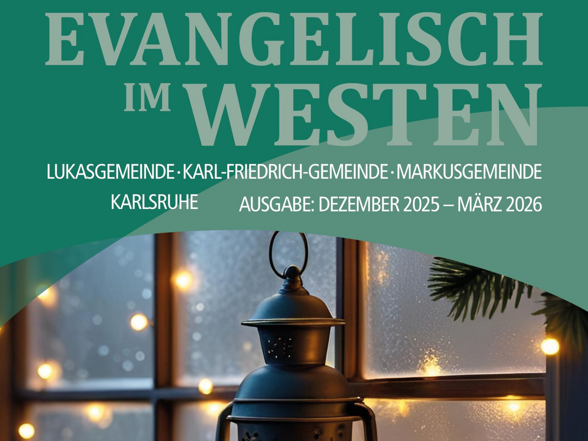 Neuer Regio-Gemeindebrief Evangelisch im Westen 3/25