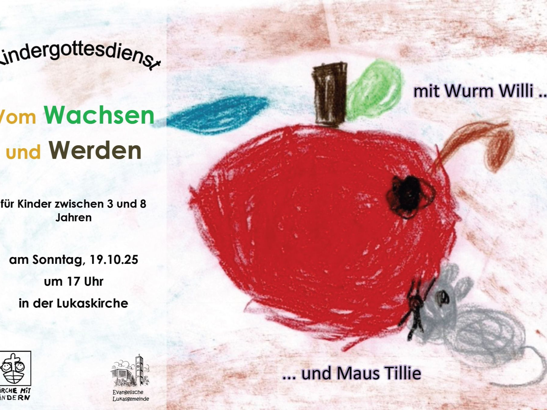 Am Sonntag, 19.10.25 um 17 Uhr in der Lukaskirche