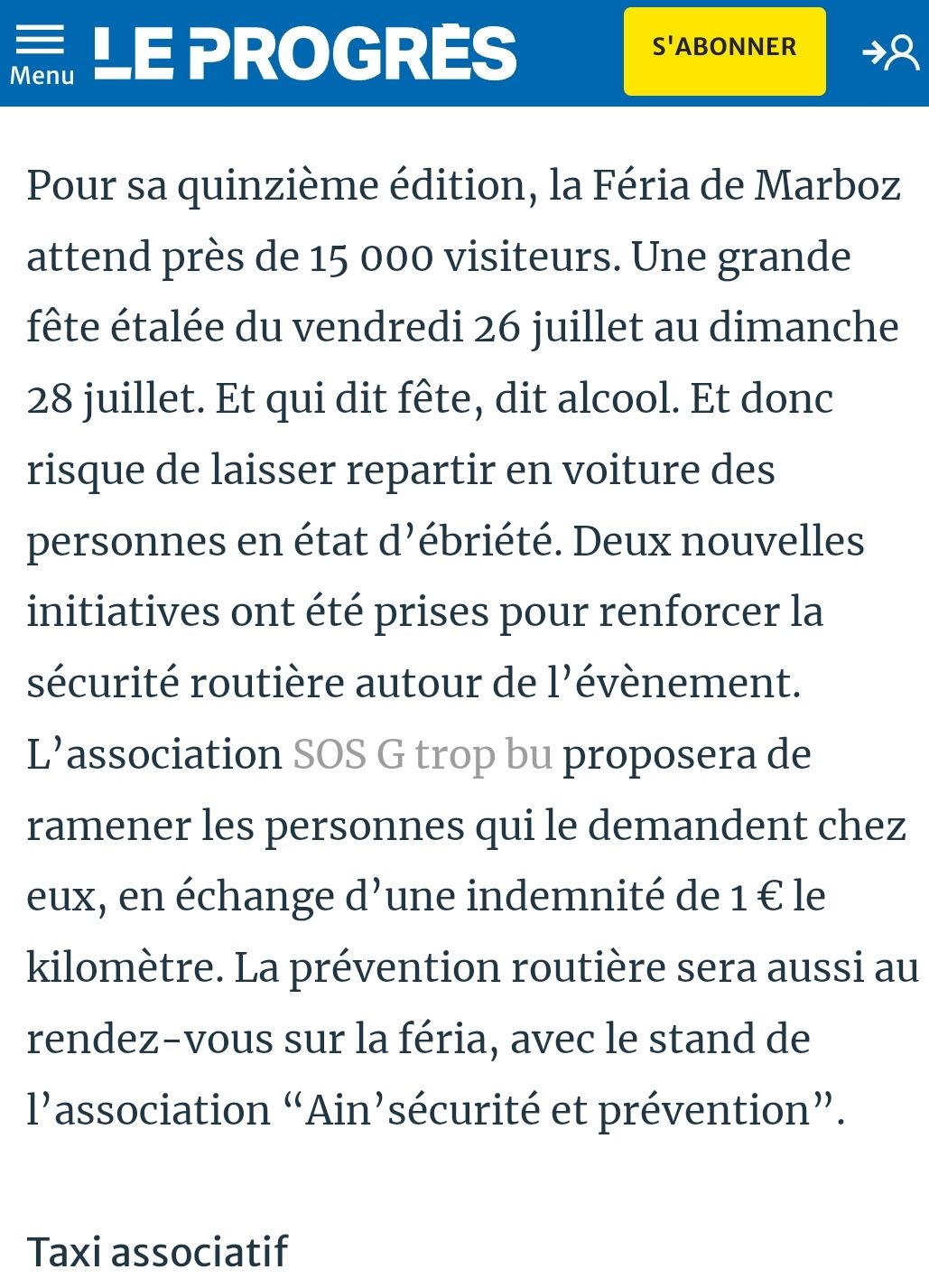 Presse locale 8
