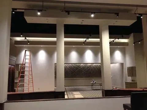 Custom lighting upgrade in Wake Forest NC electrician electrical work