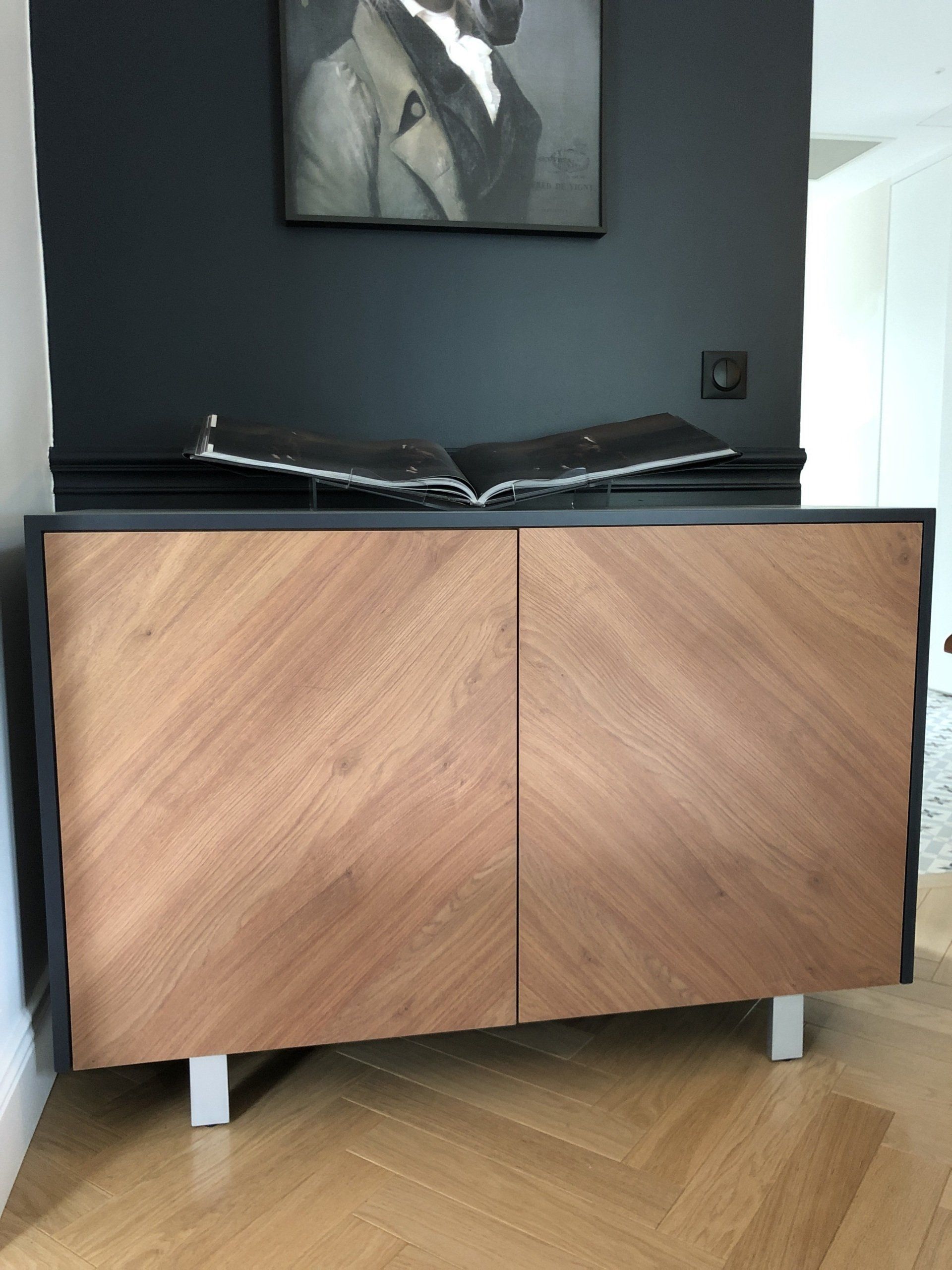 meuble d'entrée conçu sur mesure