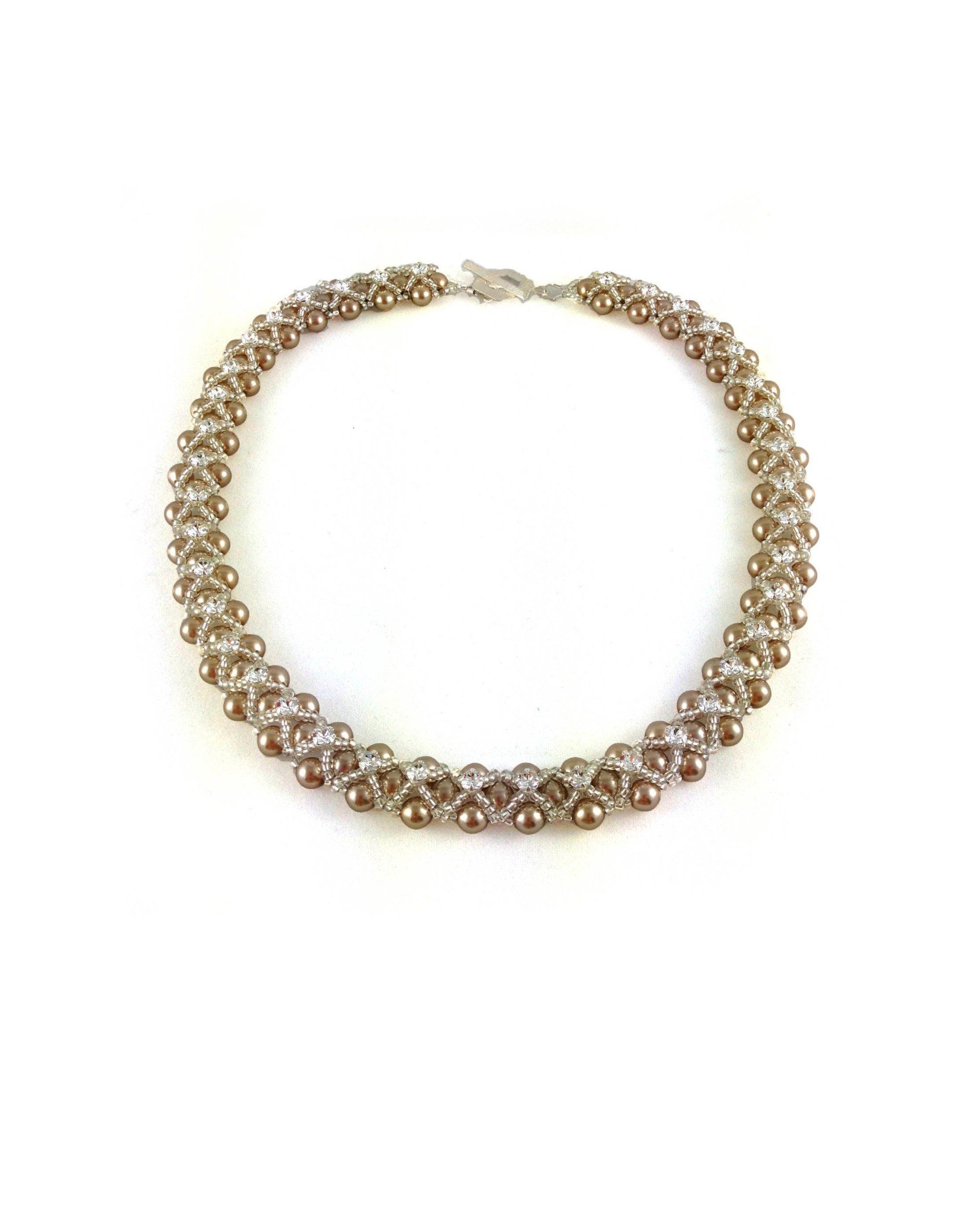 Cocoa & Clear Paige Necklace £79.95