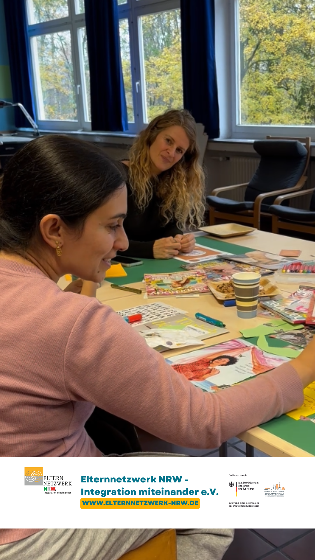 Link führt zum Instagram-Beitrag zum Workshop in SelF: Vision Board