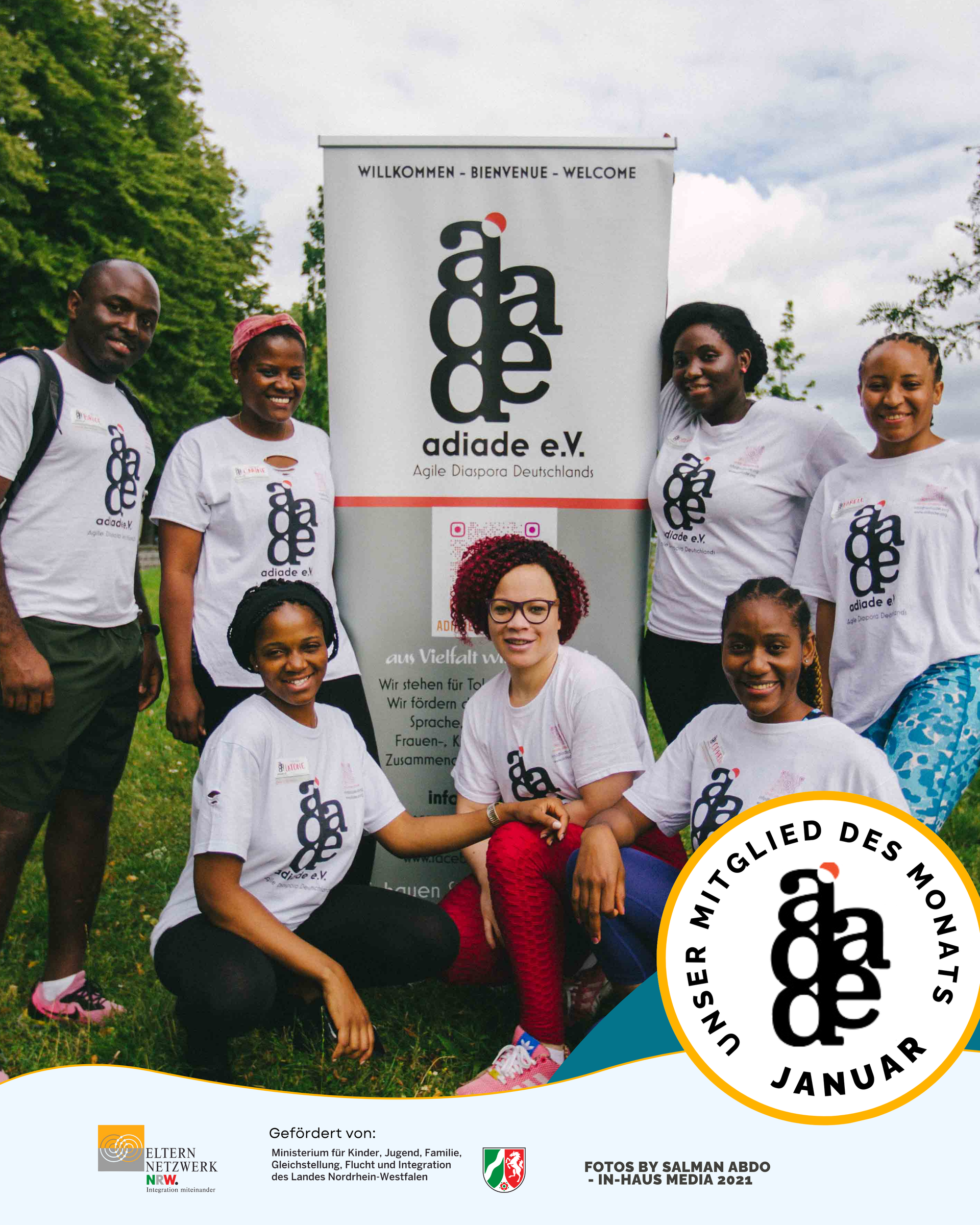 Link führt zum Instagram-Beitrag zum Mitglied des Monats adiade