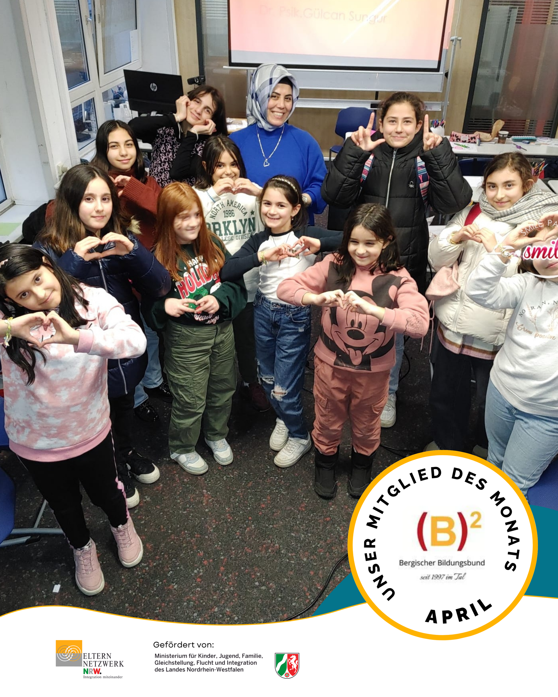 Link führt zum Instagram-Beitrag zum Mitglied des Monats Der Bergische Bildungsbund e.V. aus Wuppertal