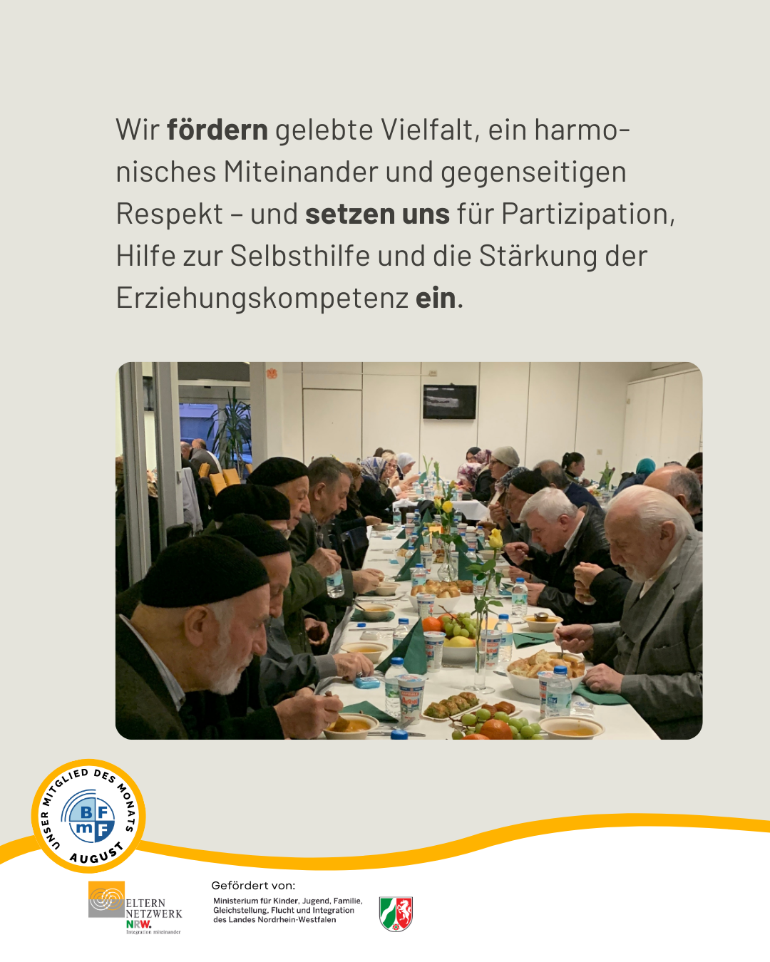 Das BFmF fördert gelebte Vielfalt, setzt sichfür Partizipation und Stärkung der Erziehungskompetenz ein