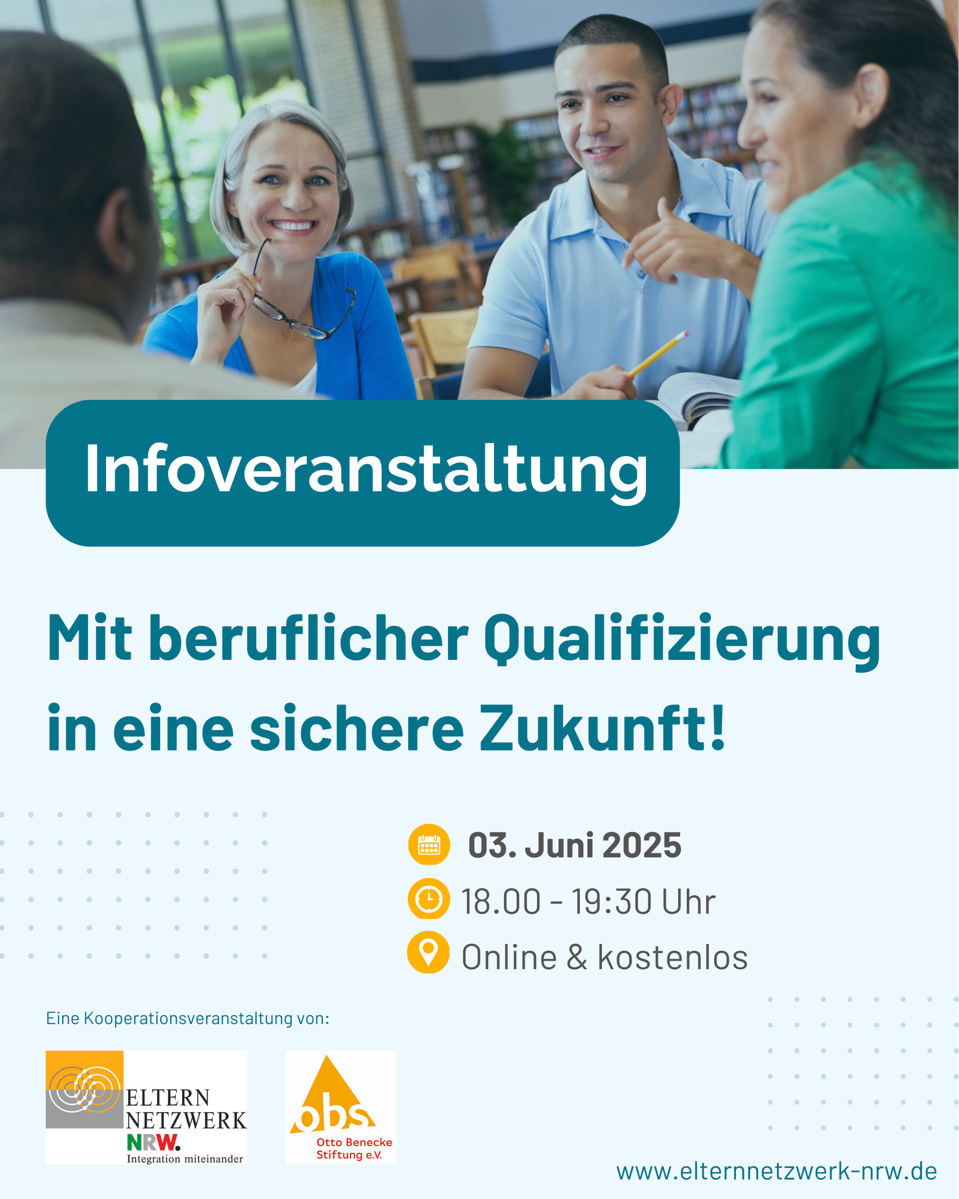 Link führt zum Instagram-Beitrag zur Infoveranstaltung