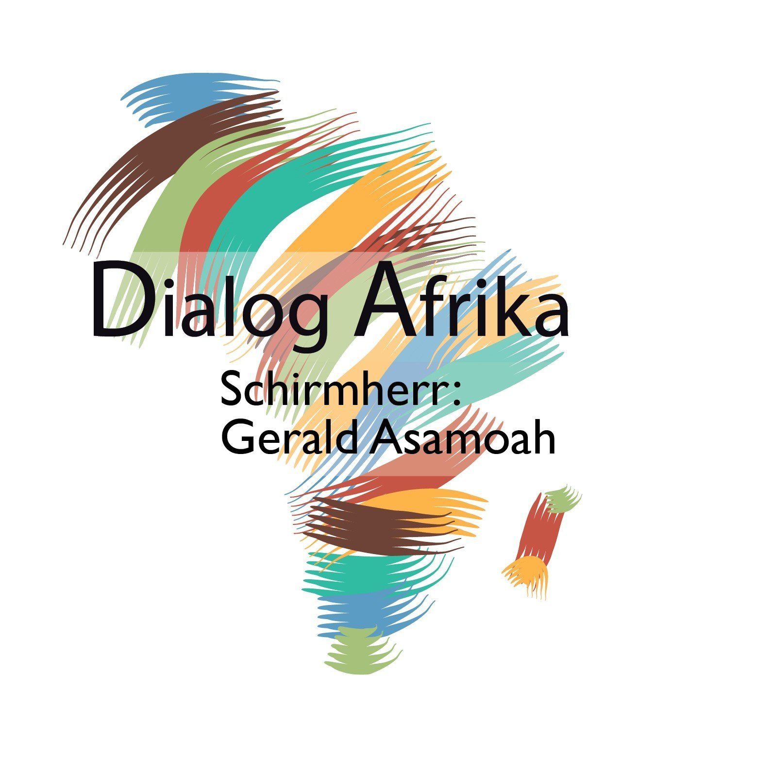 Künstlerische Darstellung des Kontinents Afrika. Für das Projekt