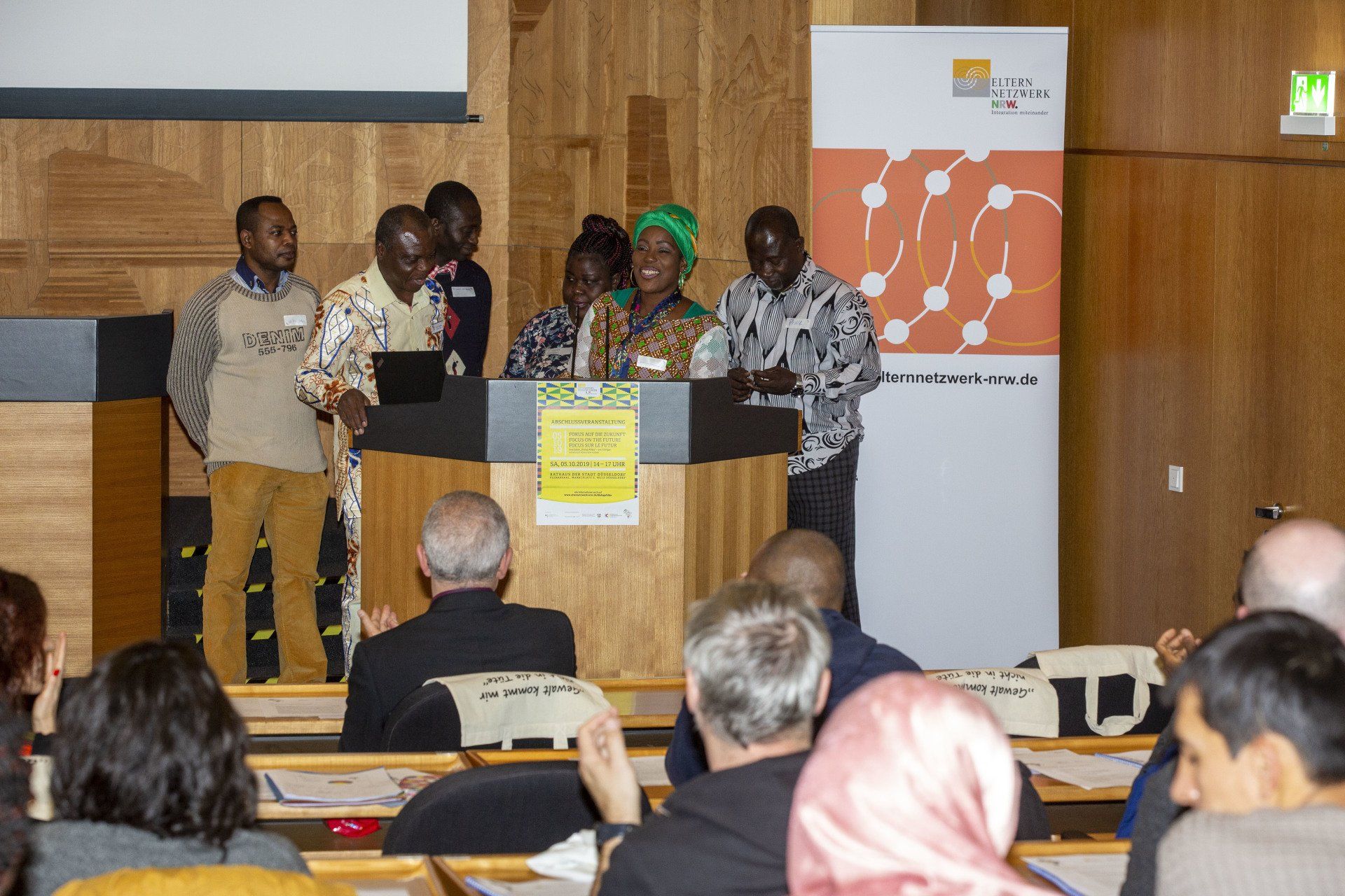 Das lokale Team Familienarbeit aus Düsseldorf berichtete von seinen Ergebnissen