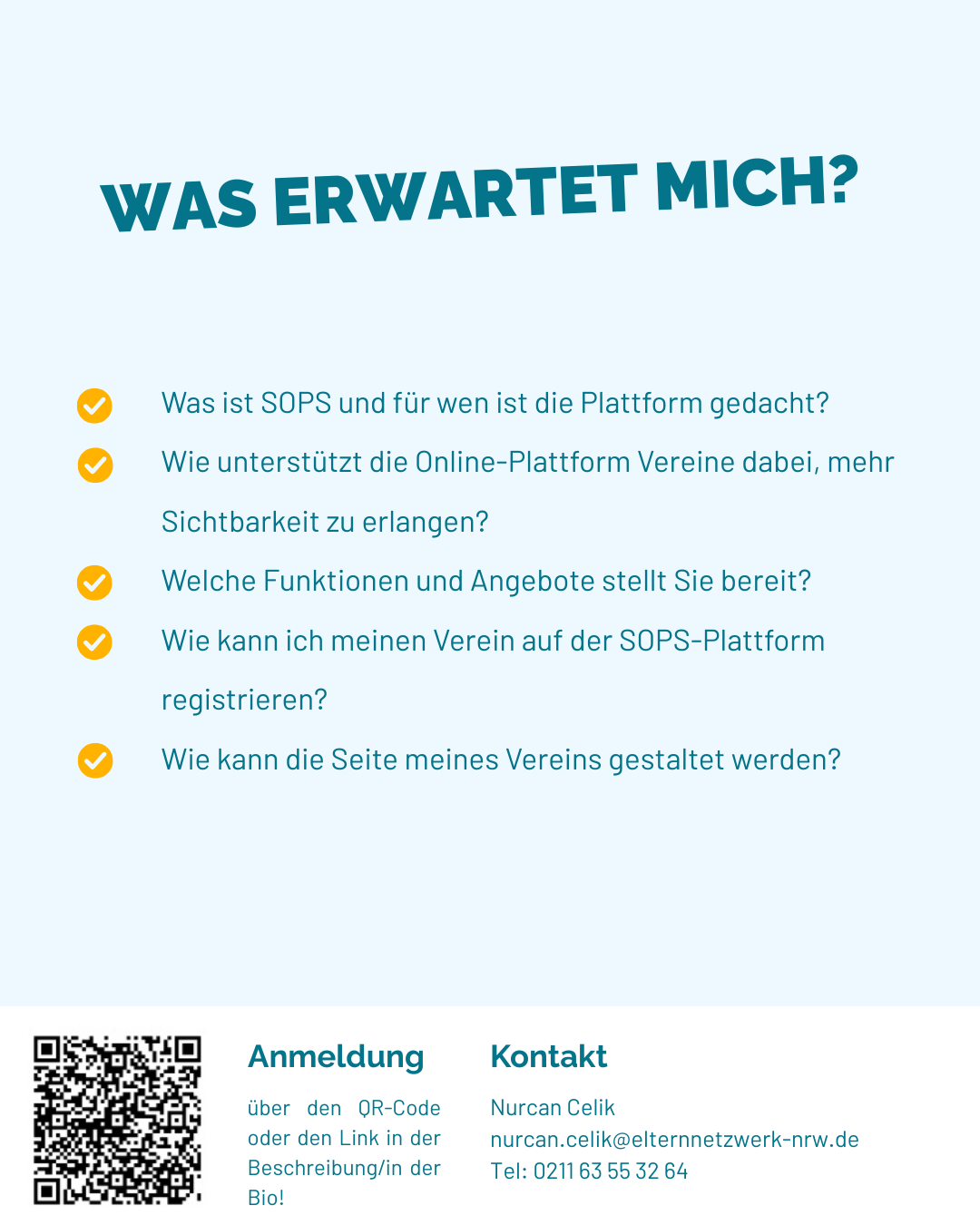 Einladung zur Infoveranstaltung
