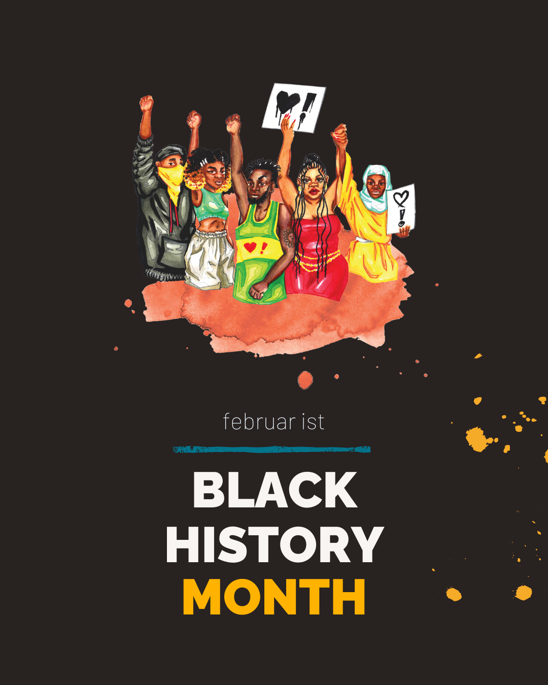 Link führt zum Instagram-Beitrag zum Black History Month