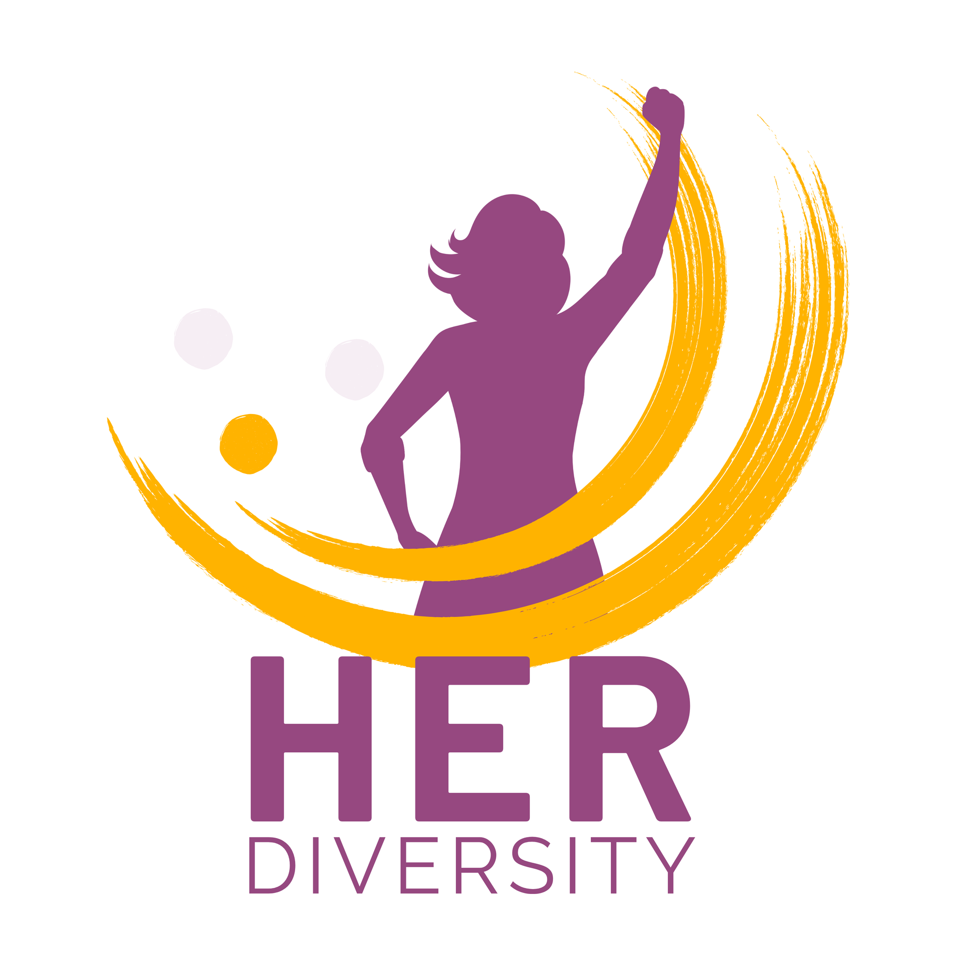 Logo des Projekts Her Diversity mit Canva entworfen von Madeleine Hanser
