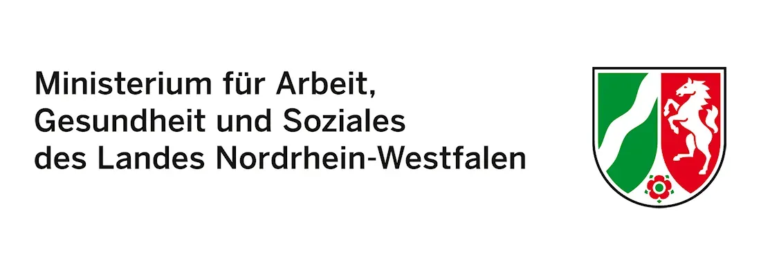 Logo des Ministerium für Arbeit, Gesundheit und Soziales des Landes Nordrhein-Westfalen