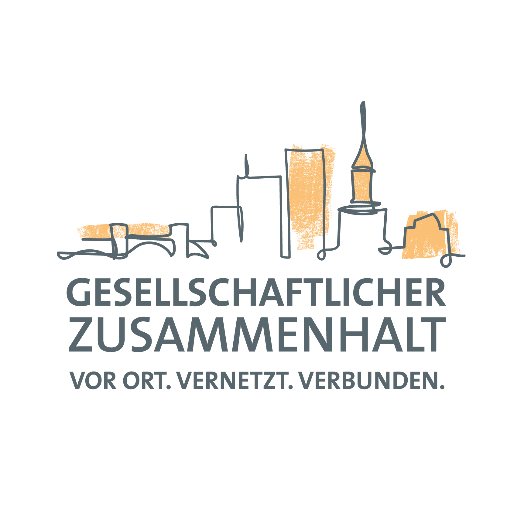 Logo Gesellschaftlicher Zusammenhalt