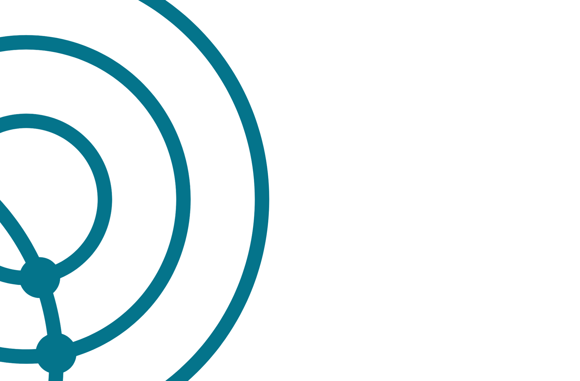 Blaue Logokreise. Link führt zum