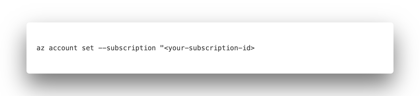 Set subscription