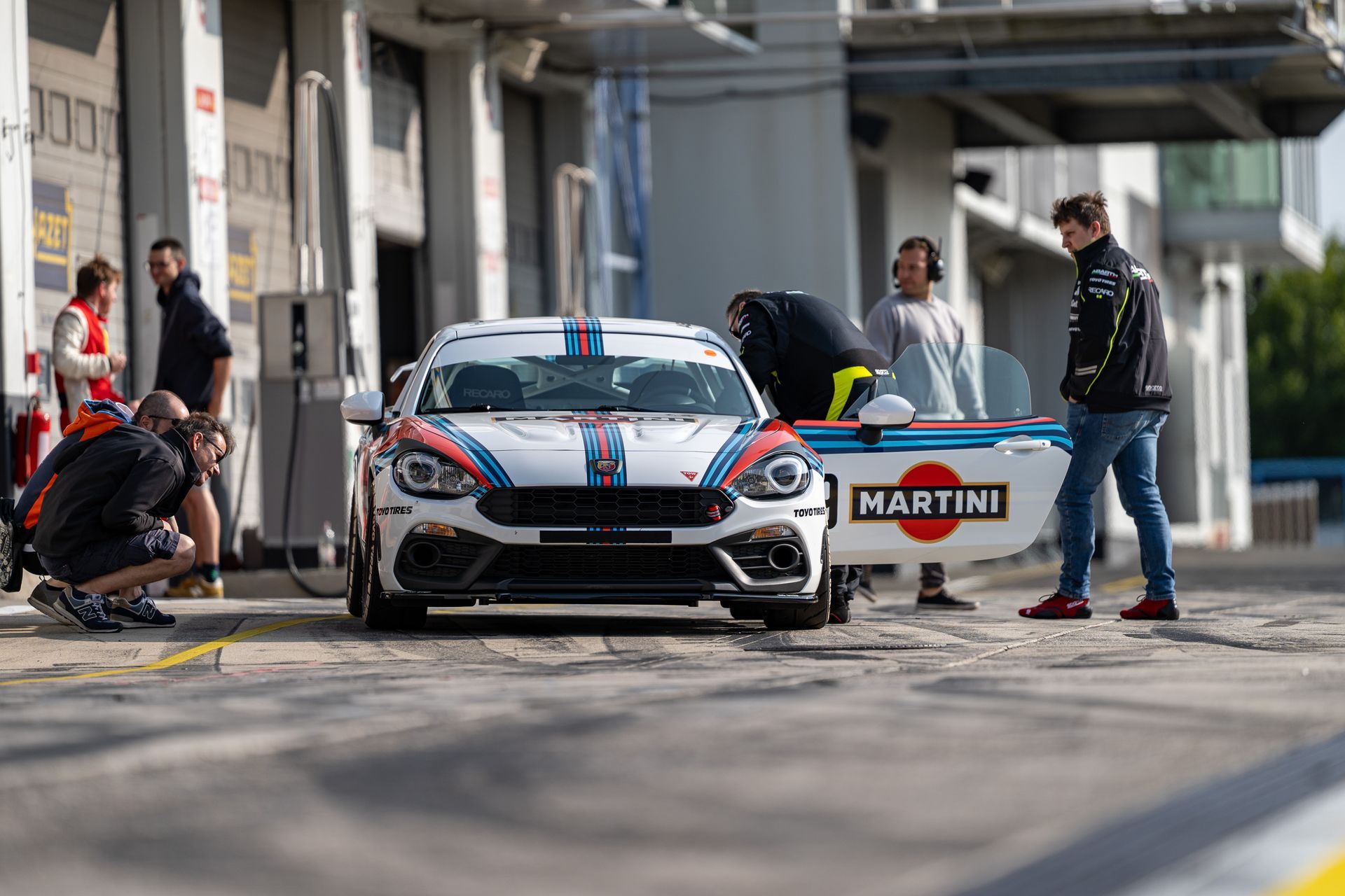 Fiat 124 Abarth Rennwagen Trackday Lausitzring 2026