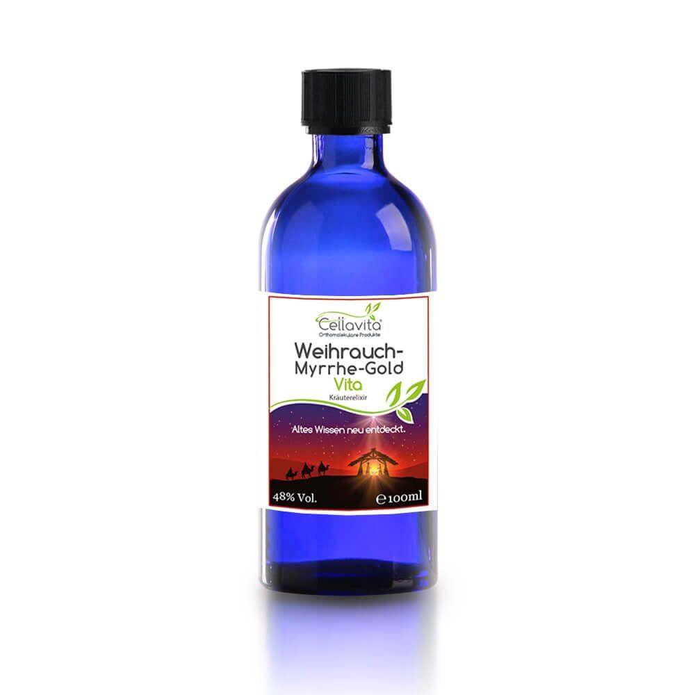 Weihrauch, Myrrhe, Gold, Kräuterelixier, Gesundheit, Alchemie