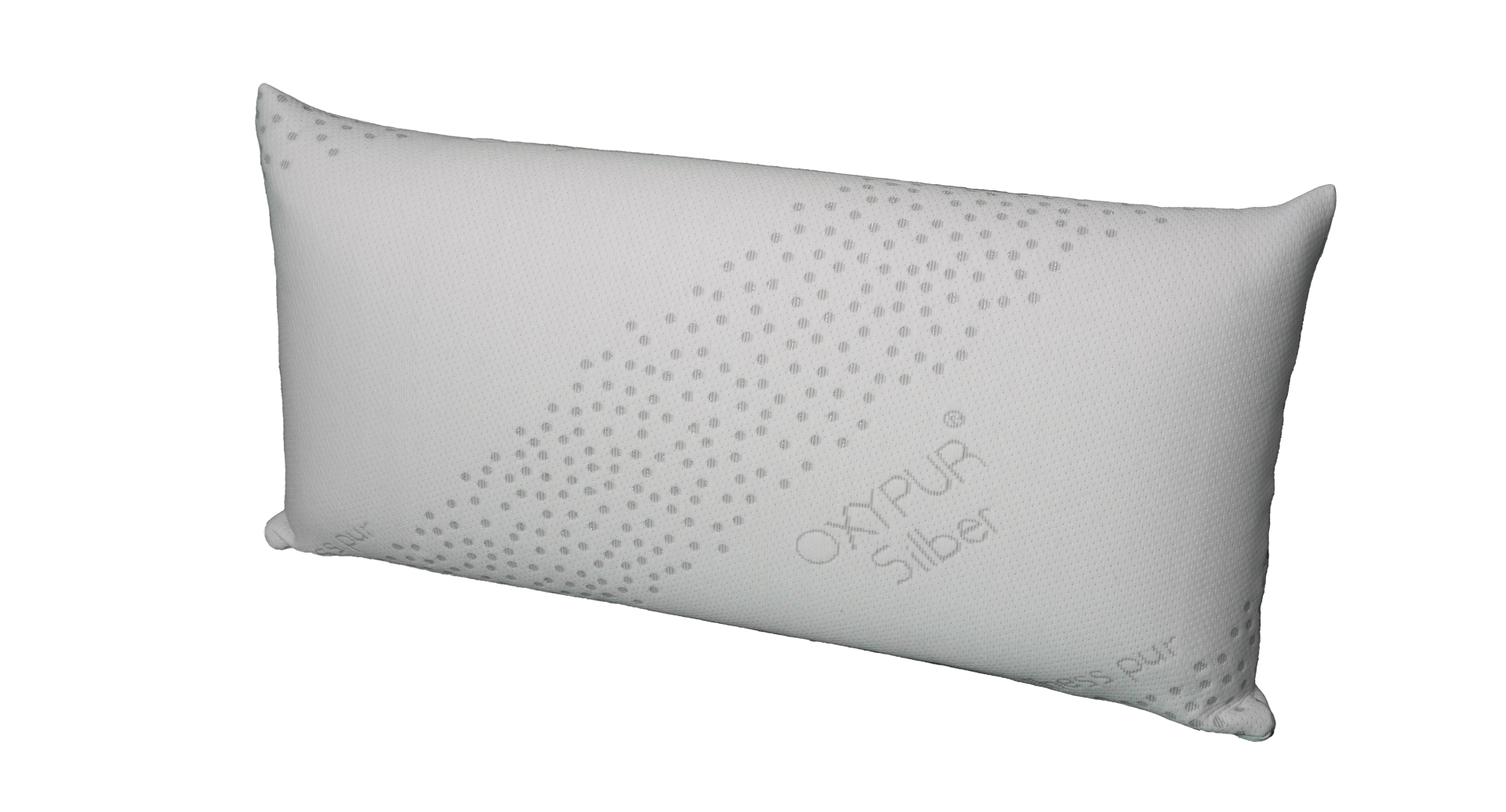 Kissen zur Unterstützung einer ergonomischen Kopfhaltung im Schlaf in 14cm und 10cm Höhe