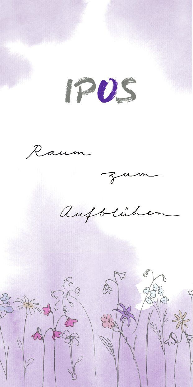 Vorderseite des IPOS-Flyers