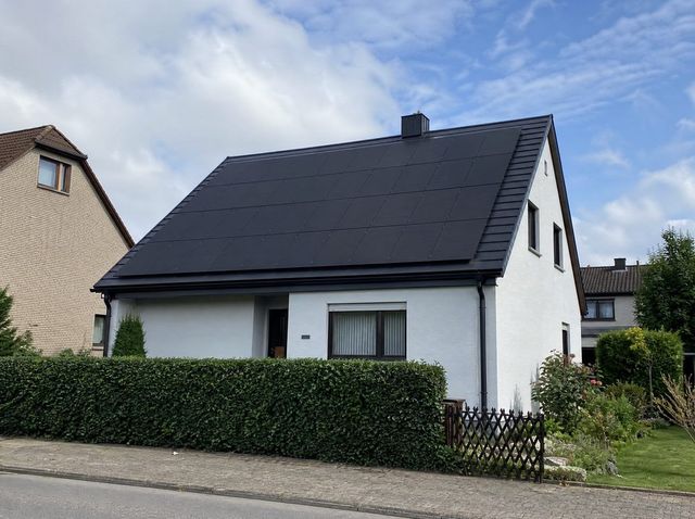 PV-Anlage auf einem Steildach in Dortmund