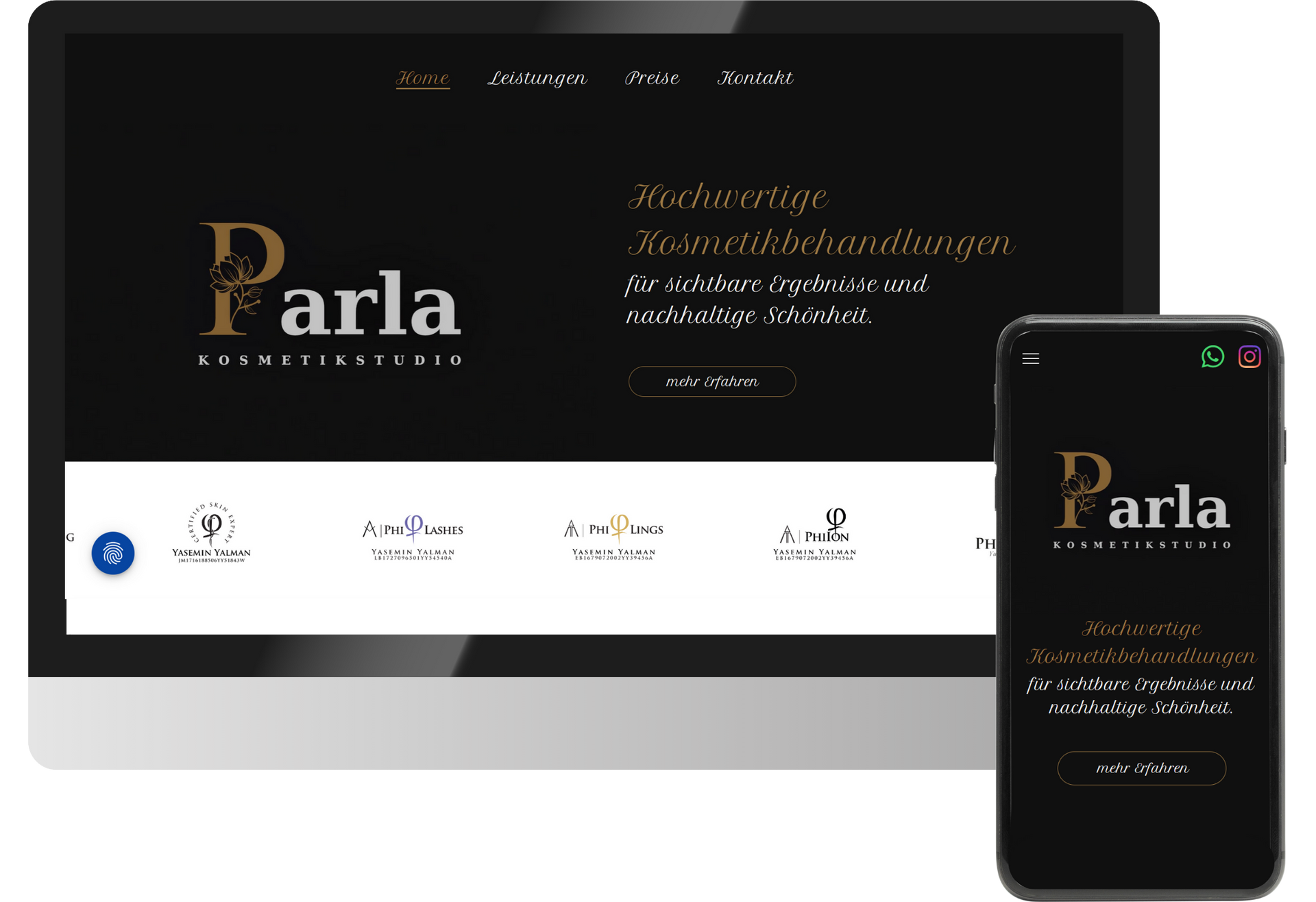 Maximumpages | Webdesign Experten - Parla Kosmetikstudio Braunschweig